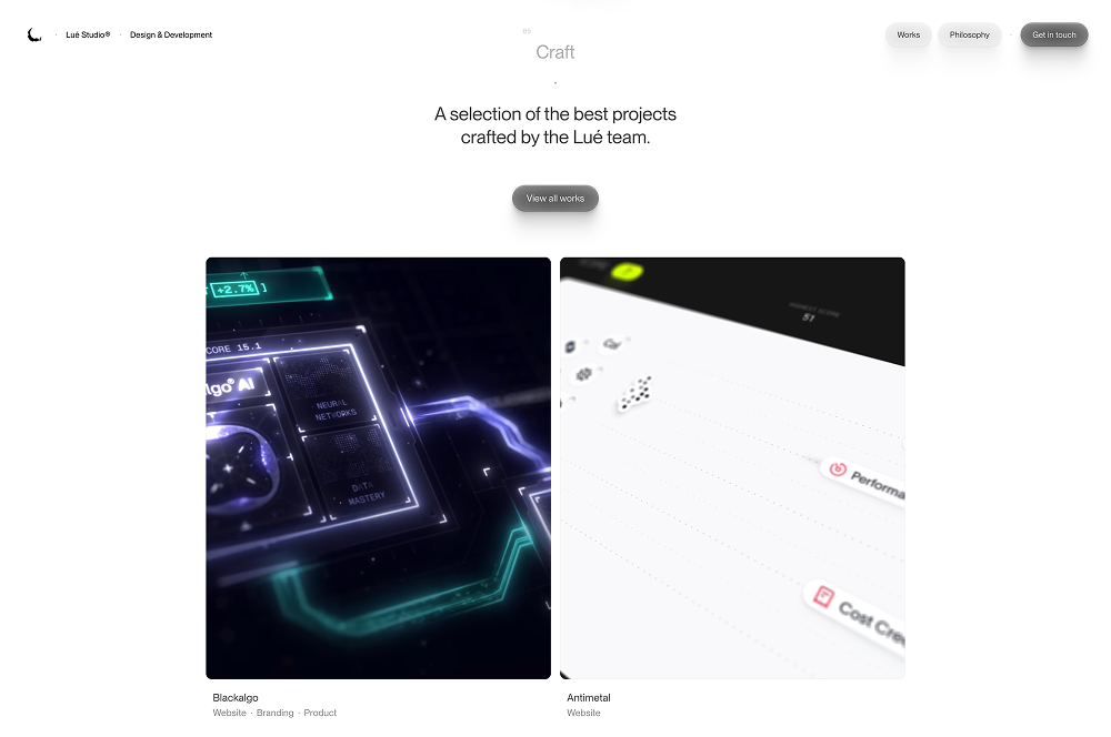 Works · Lué Studio