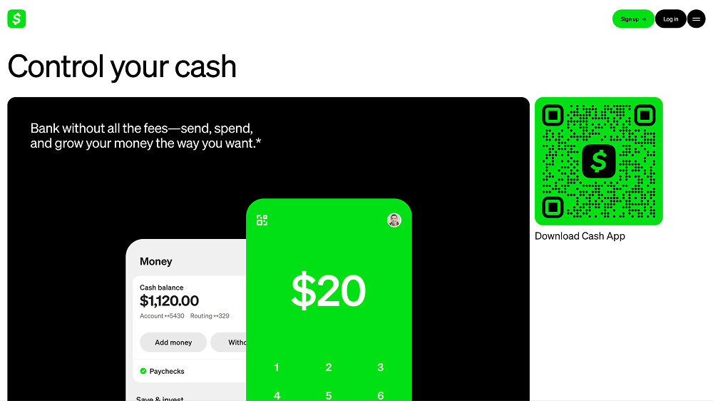 Hero, Bento · Cash App