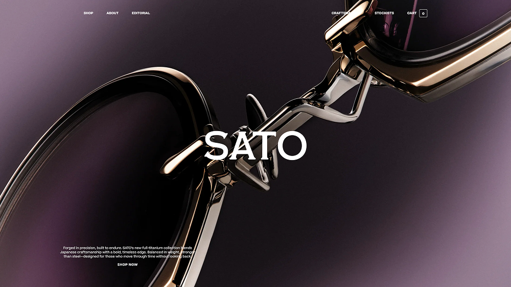 Hero · Sato eyewear