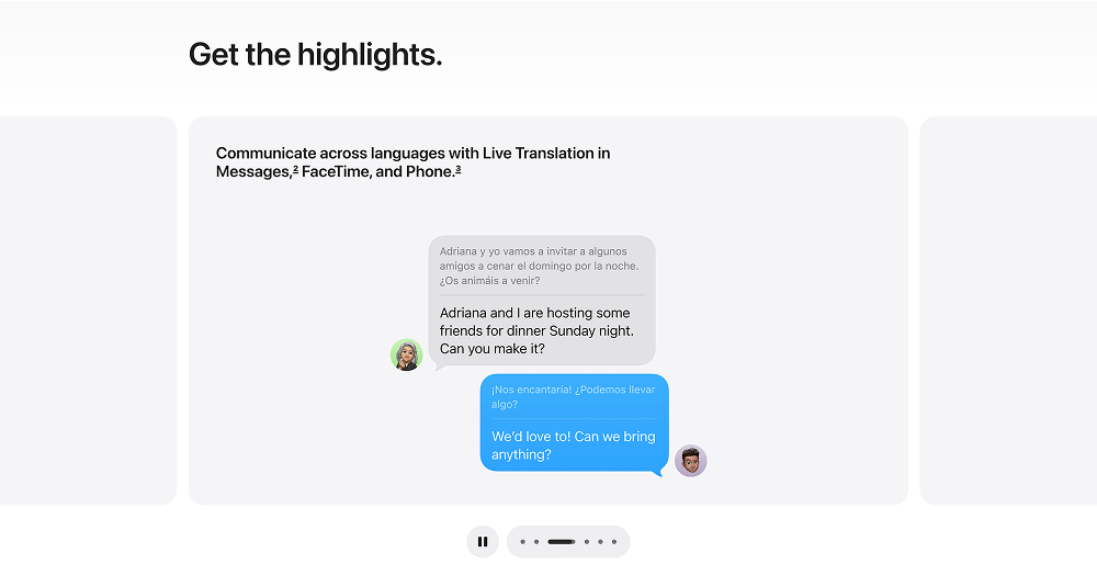 Features · Apple OS