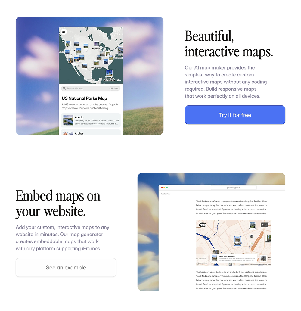 Features · PamPam