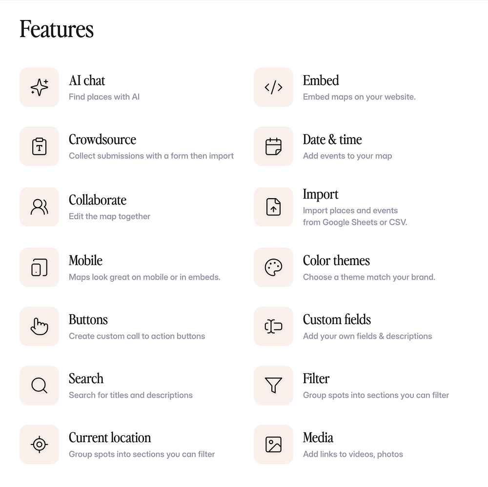 Features · PamPam