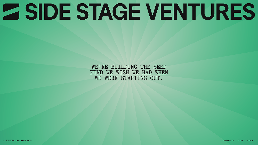 Hero · Side Stage Ventures