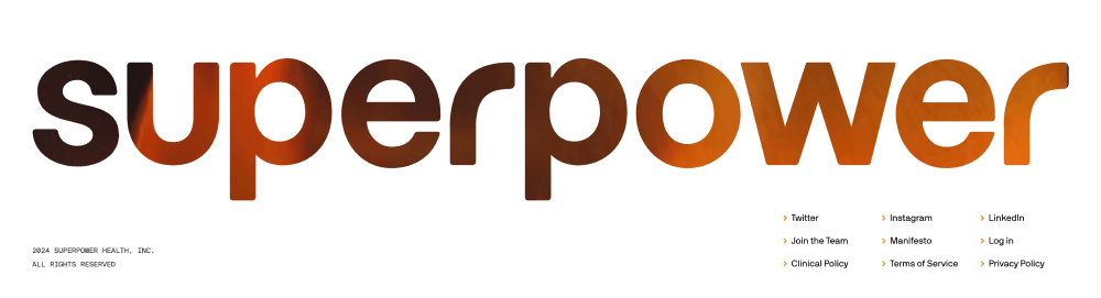 Footer · Superpower