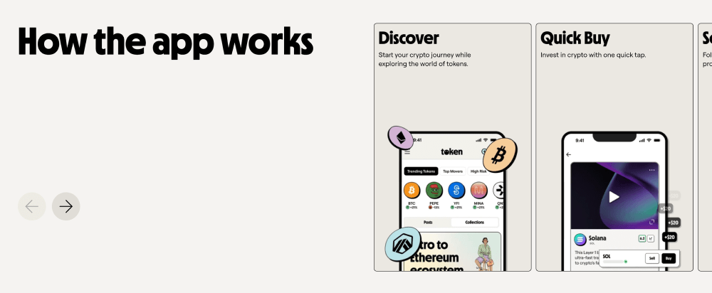 Features · token
