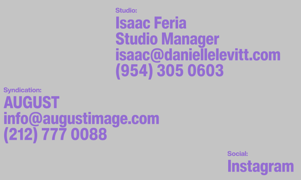 Contacts · Danielle Levitt