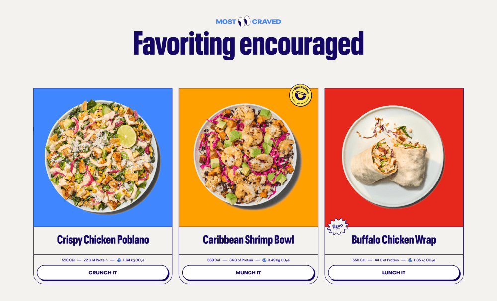 Catalog · Just Salad