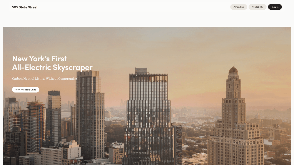 Hero · Downtown Brooklyn Apartments