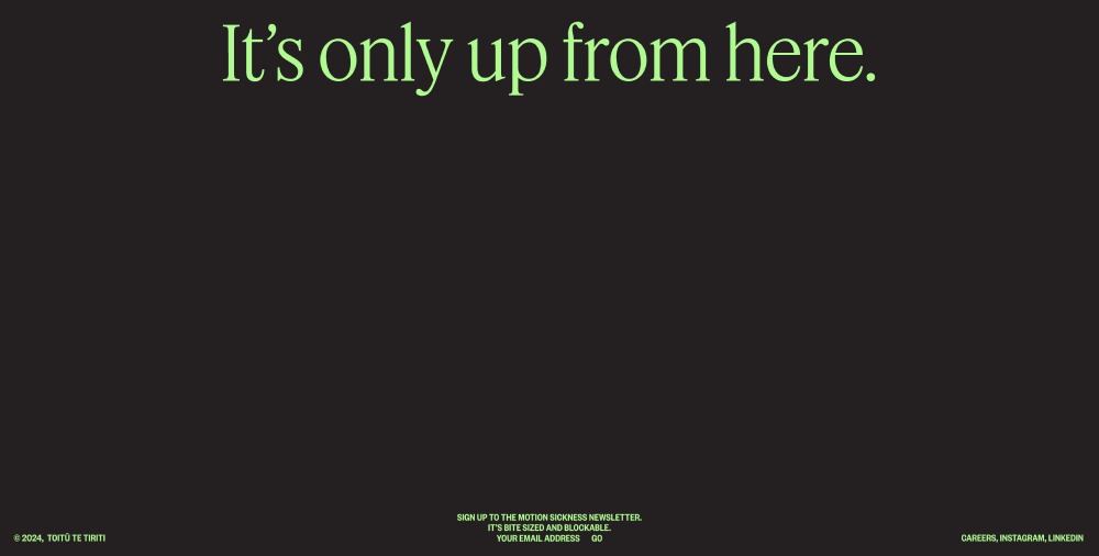 Footer · Motion Sickness