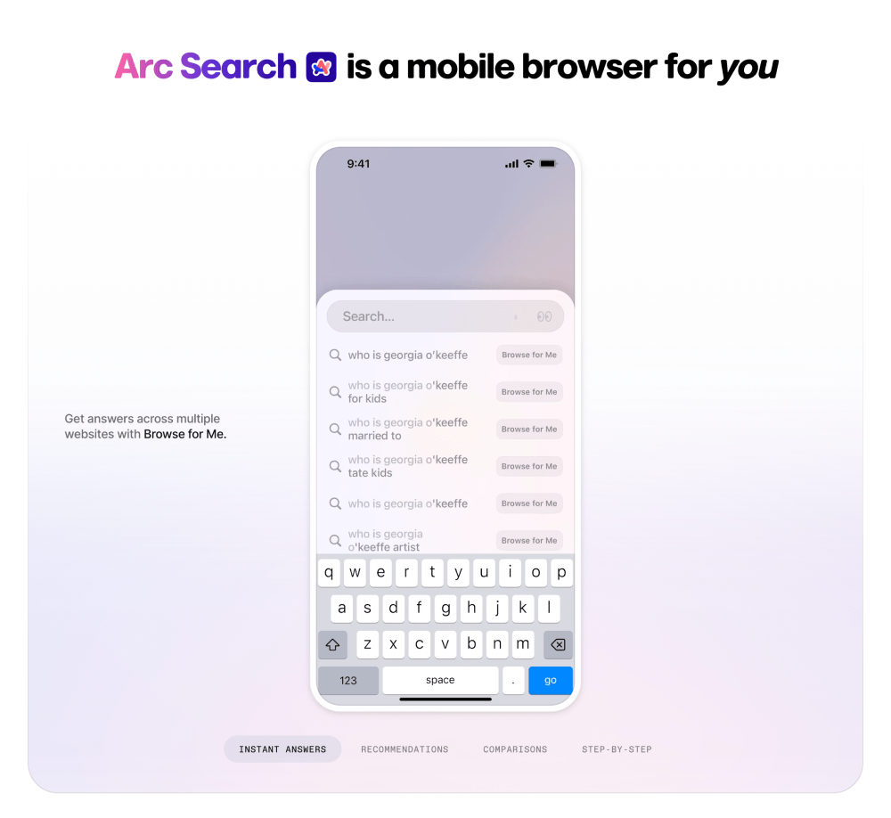 Features · Arc Search