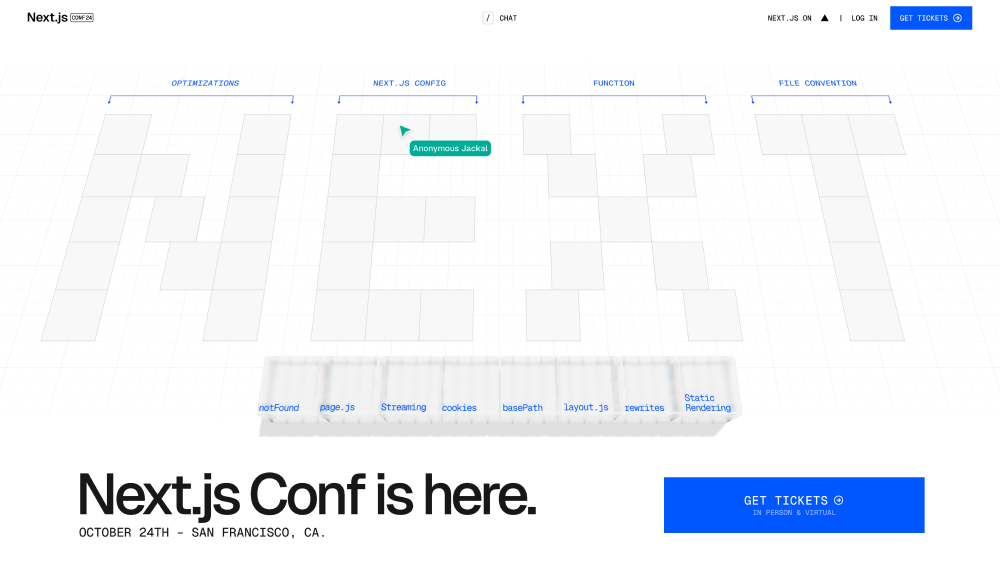 Hero · Next.js Conf