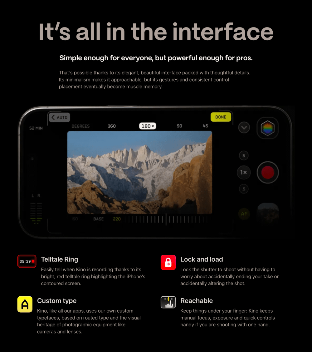 Features · Kino