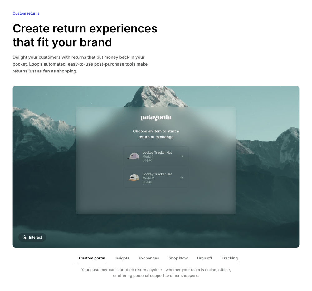 Features · loop