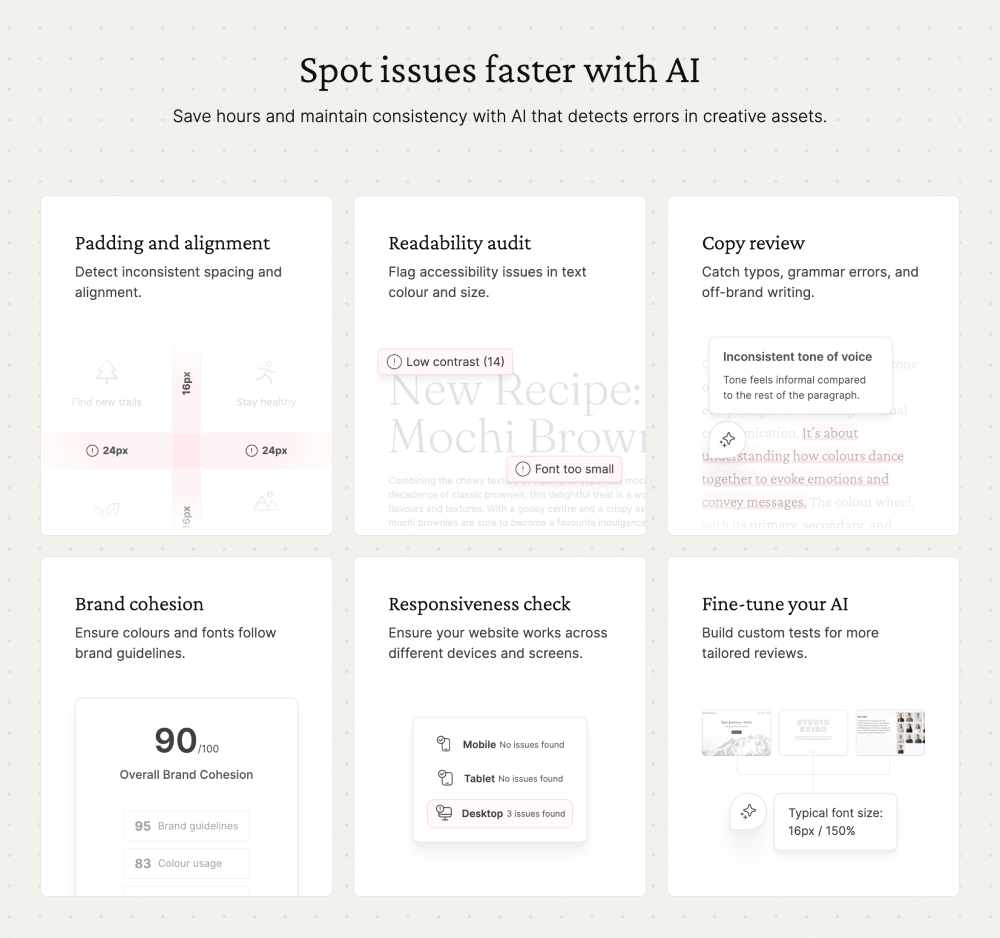 Features, Bento · Workflow
