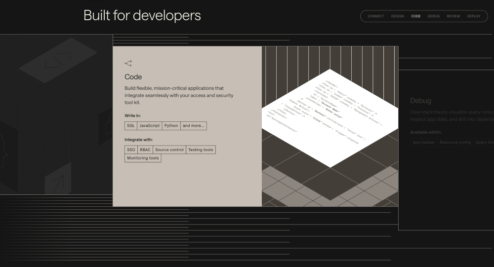 Features · Retool