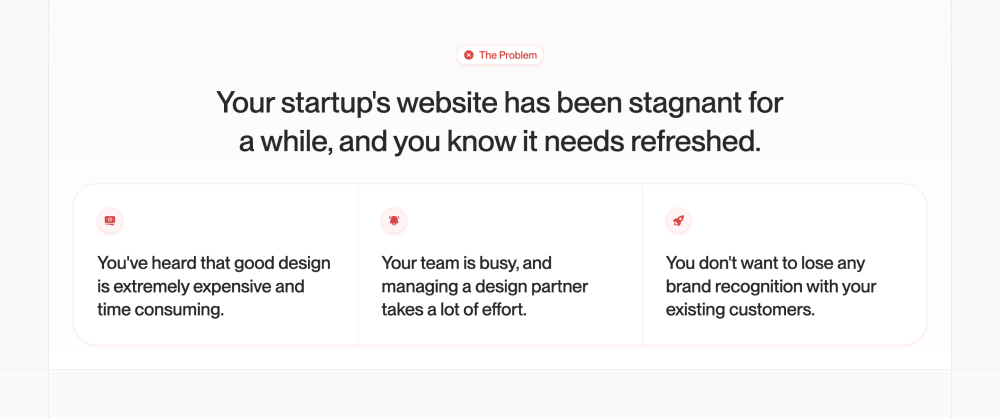Features · Oratory Design Studio