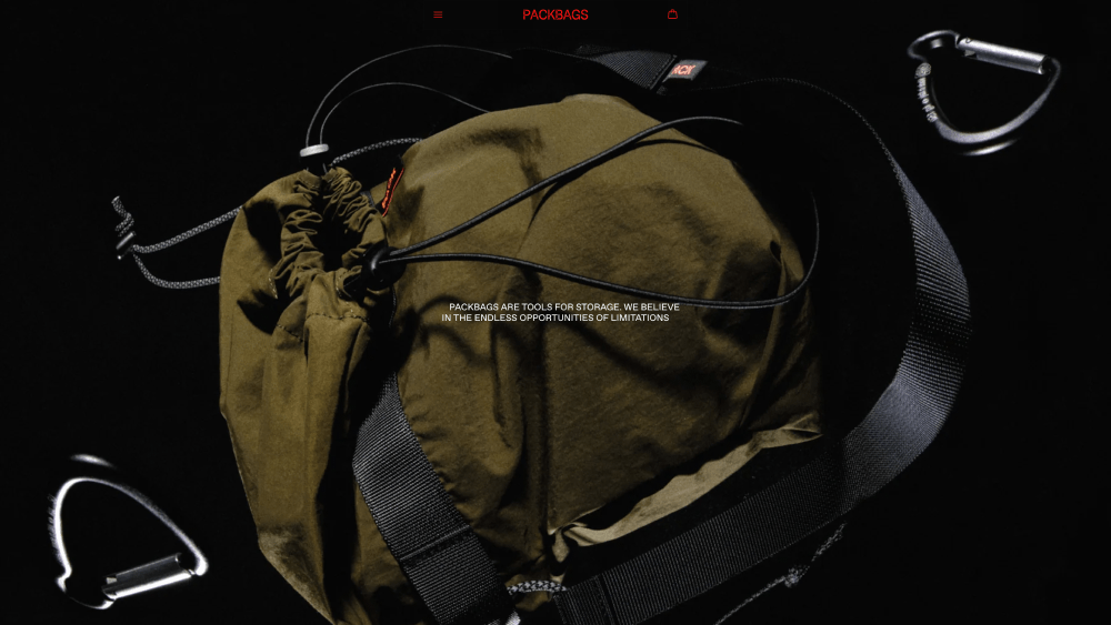Hero · PACK BAGS