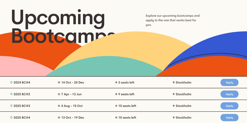 Catalog · Nod Coding Bootcamp