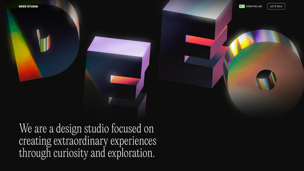 Hero · Deeo Studio