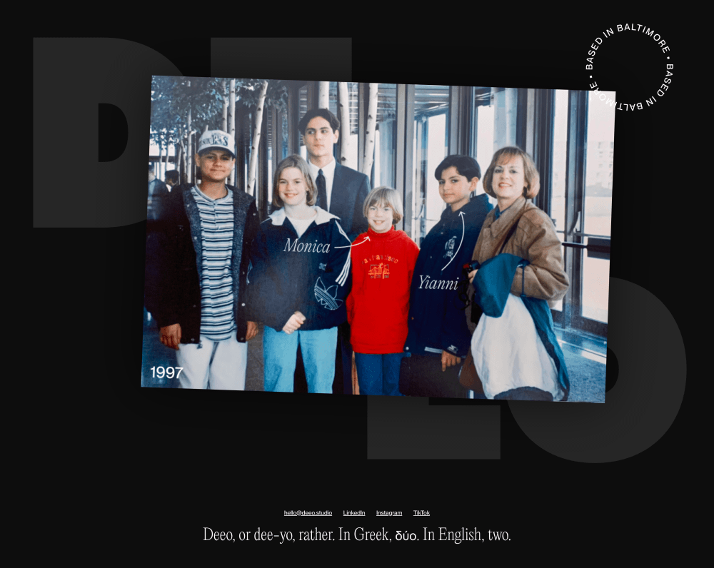Footer · Deeo Studio