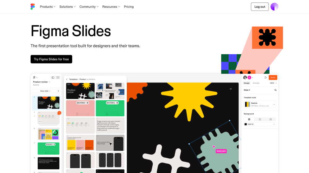 Hero · Figma Slides