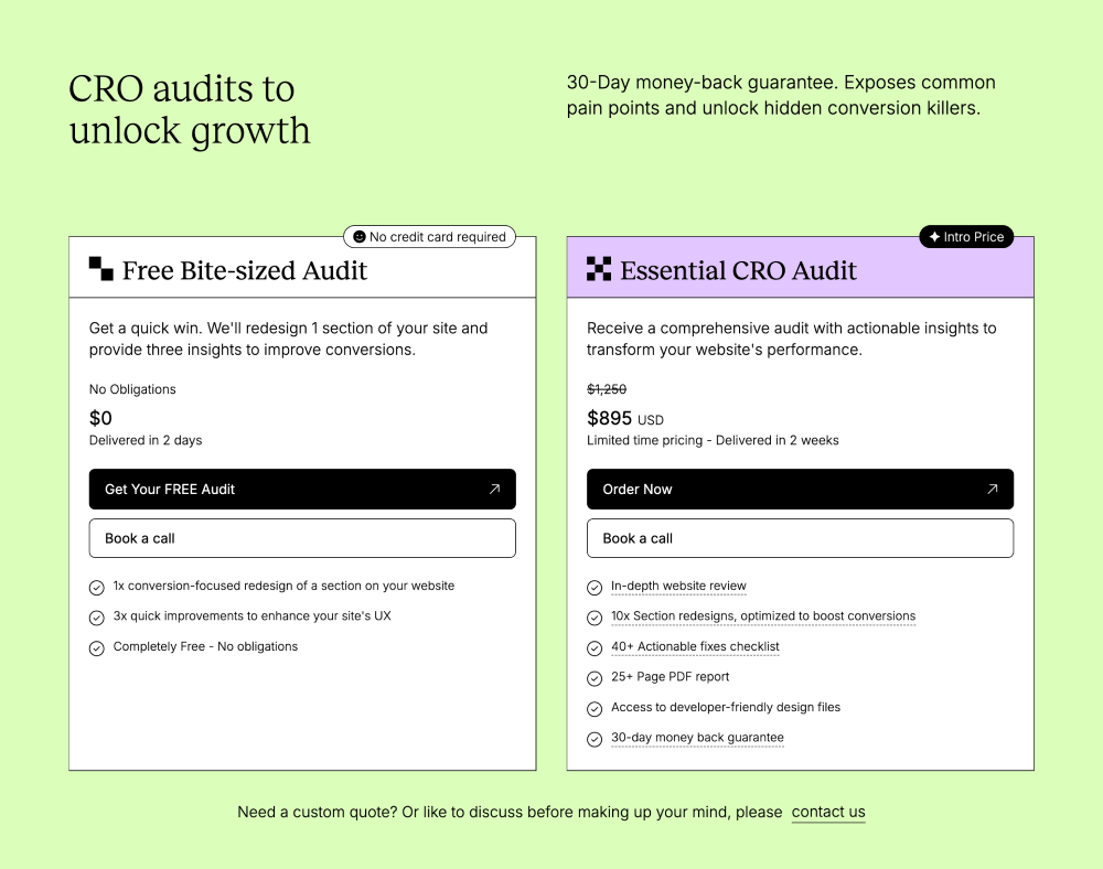 Pricing · Peek Insights