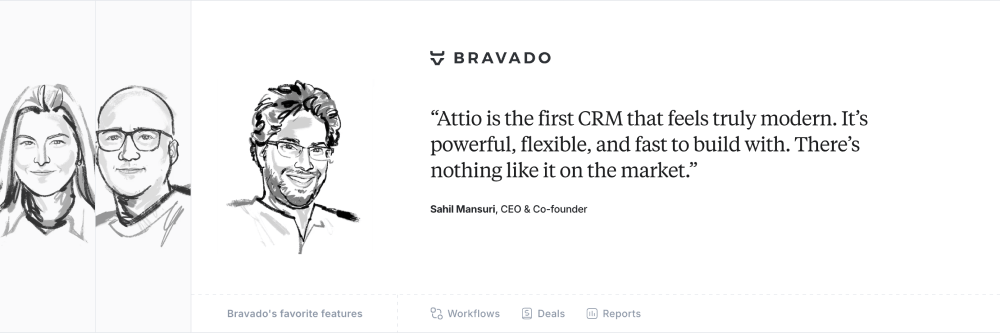 Reviews · Attio