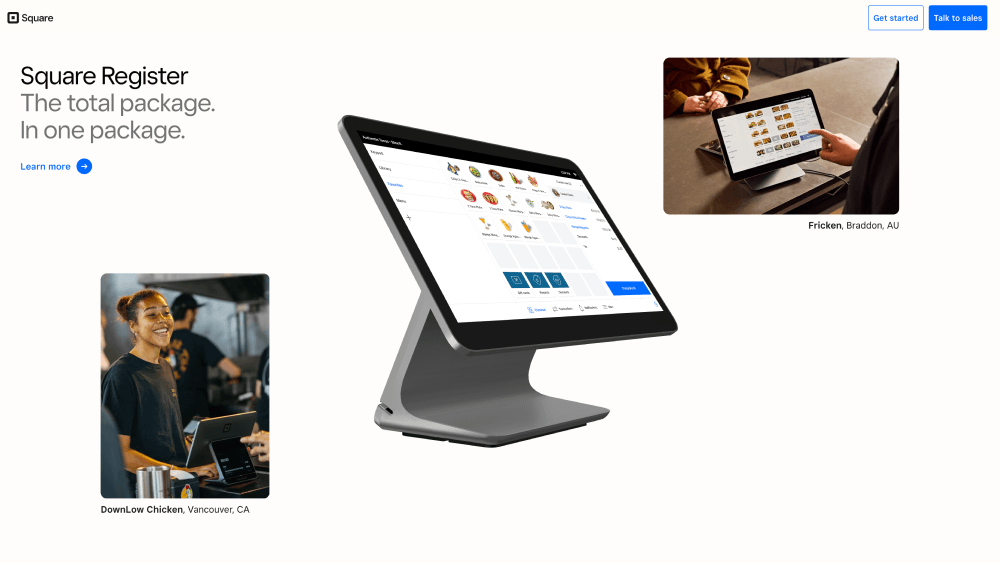 Features · Square