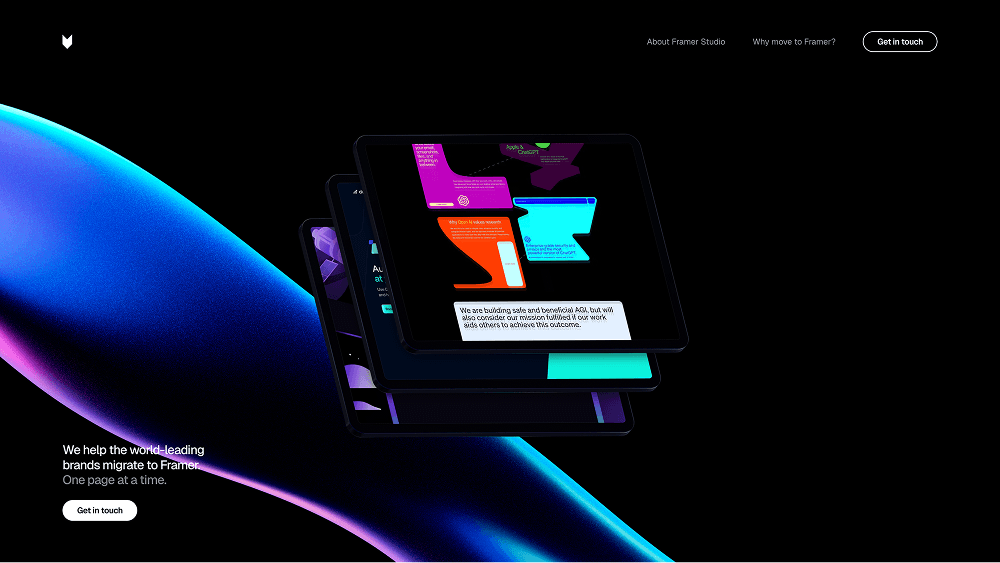 Hero · Framer Studio