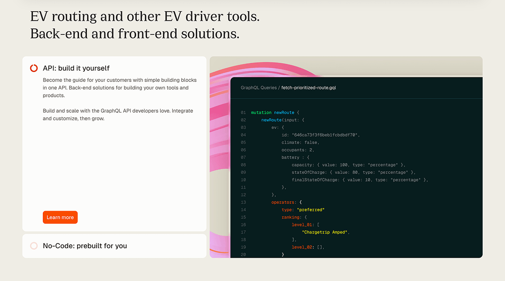 Features · Chargetrip