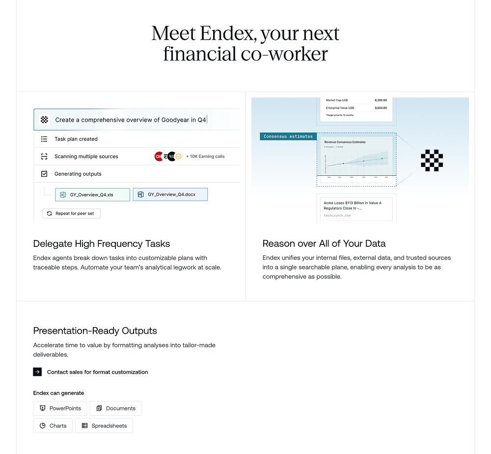 Features · Endex