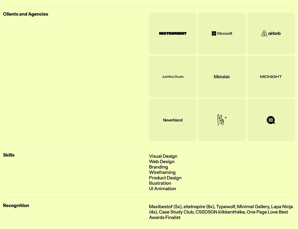 Features · Tom Parkes